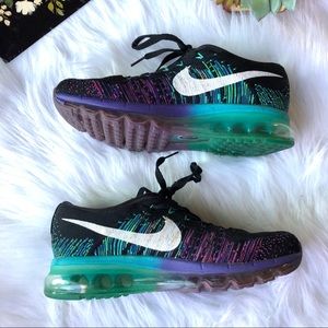 nike flyknit air max purple venom